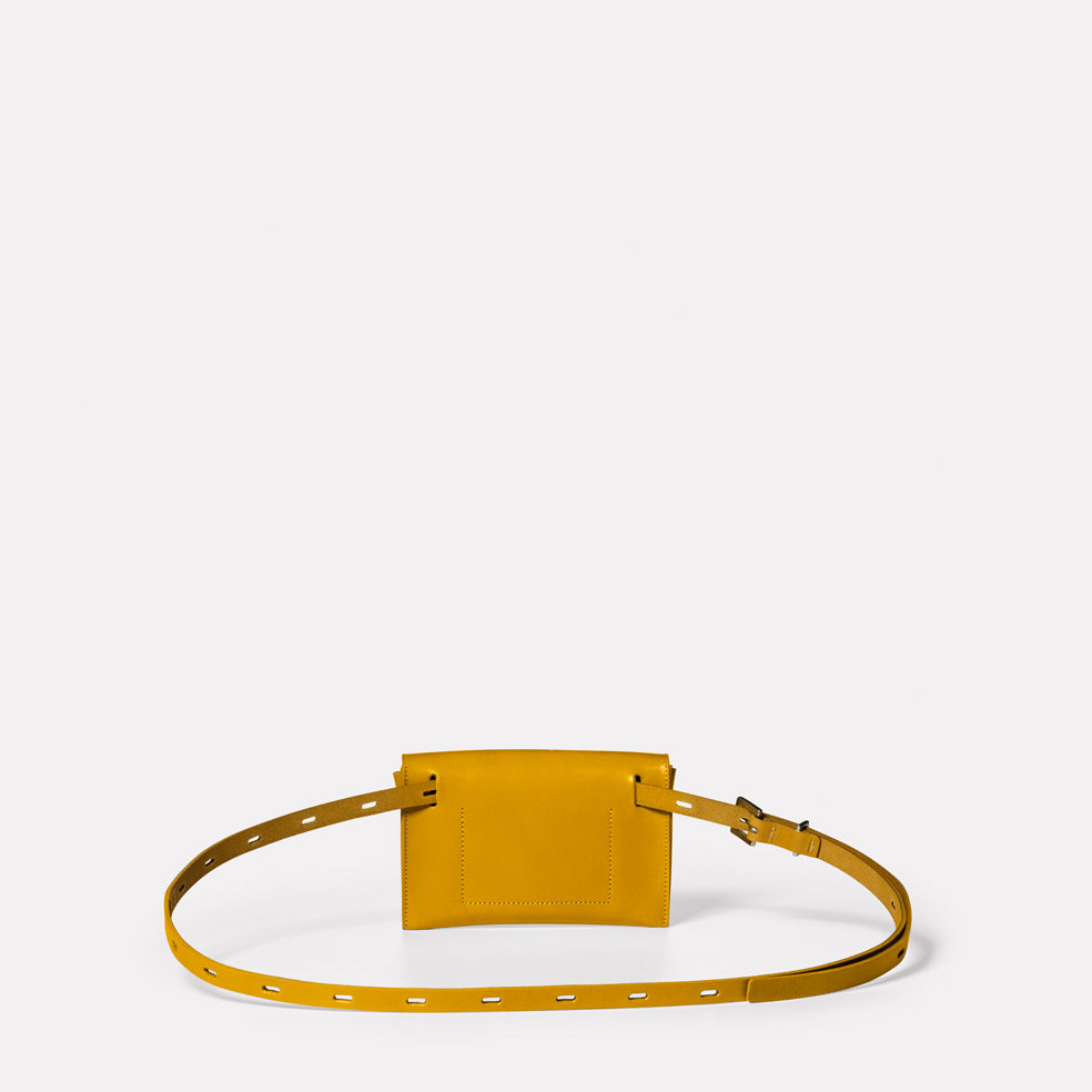 Hild Purse on a Belt in Mustard