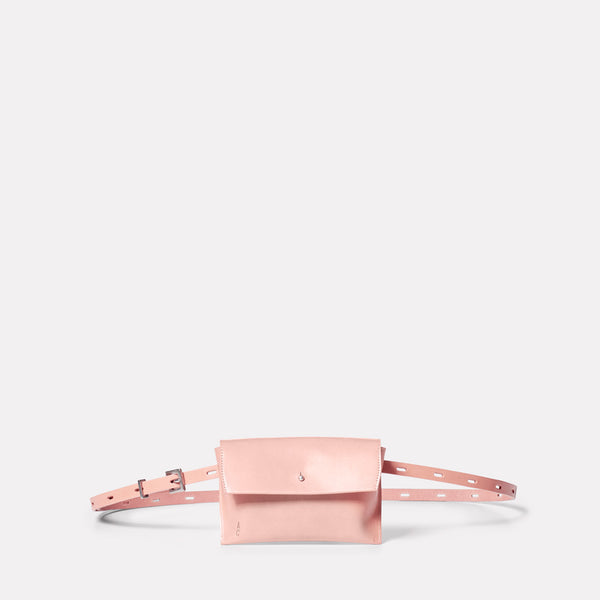 Hild Purse on a Belt in Pink Front