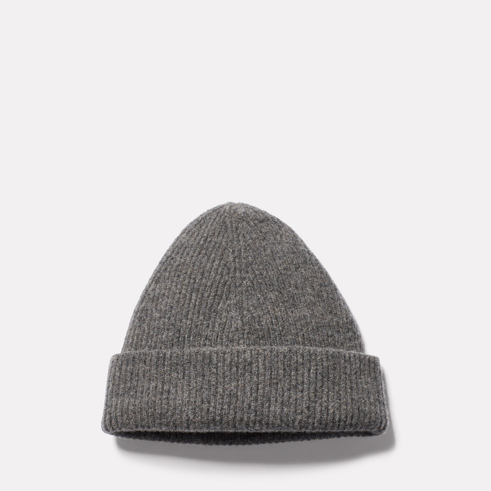 Lambswool Hat in Grey