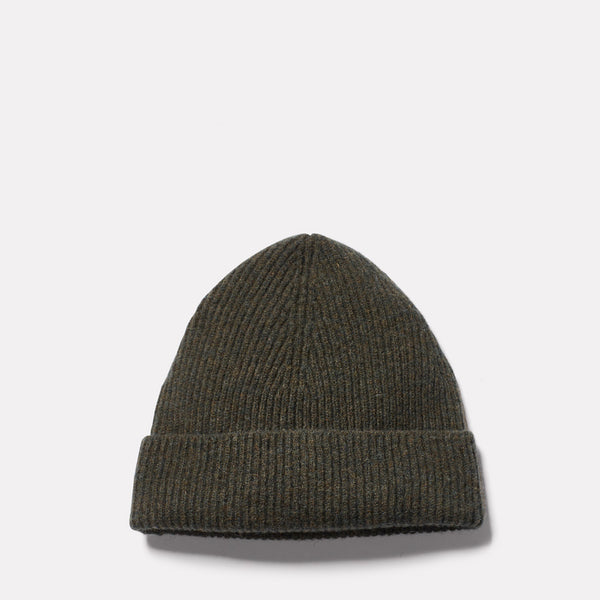 Lambswool Hat in Olive-HAT-Ally Capellino-Lambswool