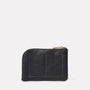 Hocker Medium Leather Purse in Black-MEDIUM POUCH-Ally Capellino-Ally Capellino