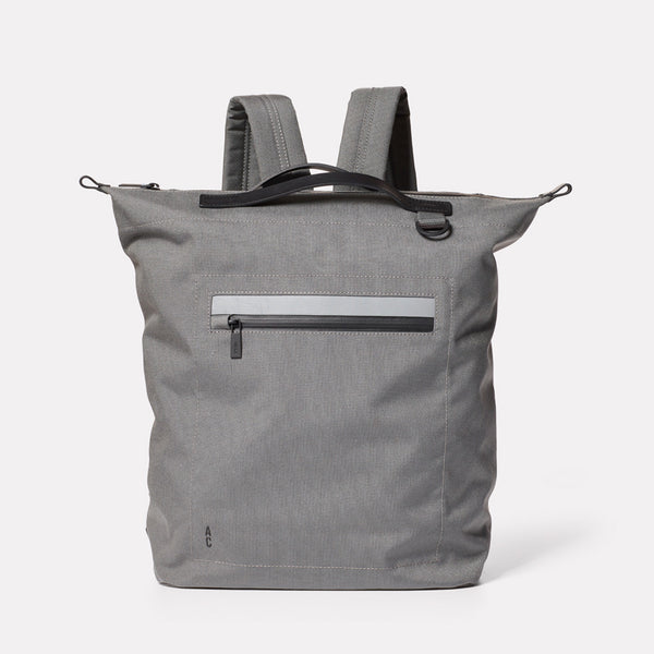 Hoy Travel and Cycle Rucksack in Grey-RUCKSACK-Ally Capellino-Grey-Travel Cycle-Cordura-Nylon-Travel Bag