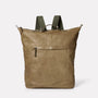 Hoy Leather Backpack in Moss-RUCKSACK-Ally Capellino-moss-green leather-olive leather-green-calvert leather-leather