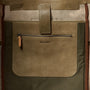 Hoy Leather Backpack in Moss-RUCKSACK-Ally Capellino-moss-green leather-olive leather-green-calvert leather-leather