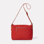Jeremy Small Waxed Cotton Satchel in Brick-SMALL CROSS BODY-Ally Capellino-Ally Capellino