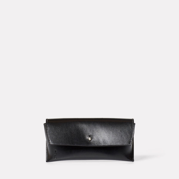 Kit Leather Glasses Case in Black-GLASSES CASE-Ally Capellino-Ally Capellino
