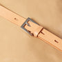 Leila Large Calvert Leather Crossbody Bag in Beige Gloss-Crossbody Bag-Ally Capellino-Ally Capellino