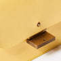 Lockie Boundary Leather Crossbody Lock Bag in Yellow-CONCERTINA X BODY-Ally Capellino-Yellow-Lemon-Leather-Crossbody