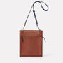 Lori Boundary Leather Crossbody Lock Bag in Oxblood-PORTRAIT BAG-Ally Capellino-oxblood-burgundy-leather-crossbody