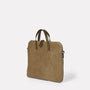 Marcus Calvert Leather Folio Bag in Moss-BRIEFCASE-Ally Capellino-moss-green leather-olive leather-green-calvert leather-leather