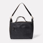 Nichol Calvert Leather Work Bag in Black Front
