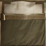 Nichol Calvert Leather Work Bag in Moss