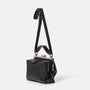 Nico Soft Frame Bag in Black-SMALL DOUBLE FRAME-Ally Capellino-Ally Capellino-Black-Black Leather Bag