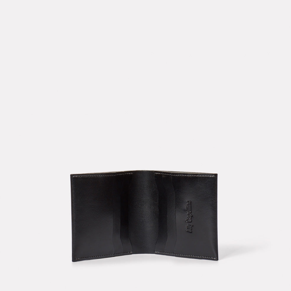 Oliver Leather Wallet in Black