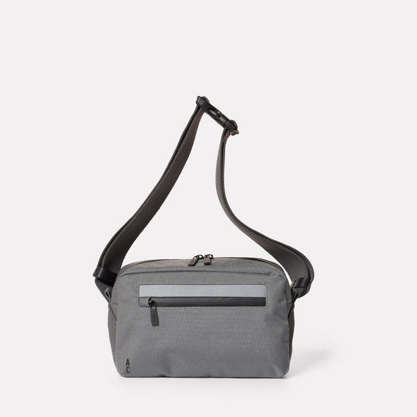 Pendle Travel and Cycle Body Bag in Grey-BODY BAG-Ally Capellino-Grey-Travel Cycle-Cordura-Nylon-Travel Bag