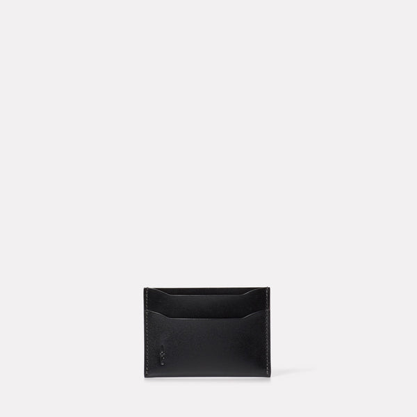 Pete Leather Card Holder in Black-CARD HOLDER-Ally Capellino-Ally Capellino