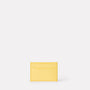 Pete Leather Card Holder in Yellow-CARD HOLDER-Ally Capellino-Ally Capellino