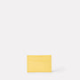 Pete Leather Card Holder in Yellow-CARD HOLDER-Ally Capellino-Ally Capellino