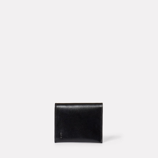 Riley Leather Coin Card Purse in Black-COIN / CARD HOLDER-Ally Capellino-Leather-Small Leather Goods-leather accessories-black-black leather