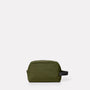 Simon Travel And Cycle Washbag in Army Green Back