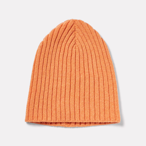 Lambswool Hat in Mango