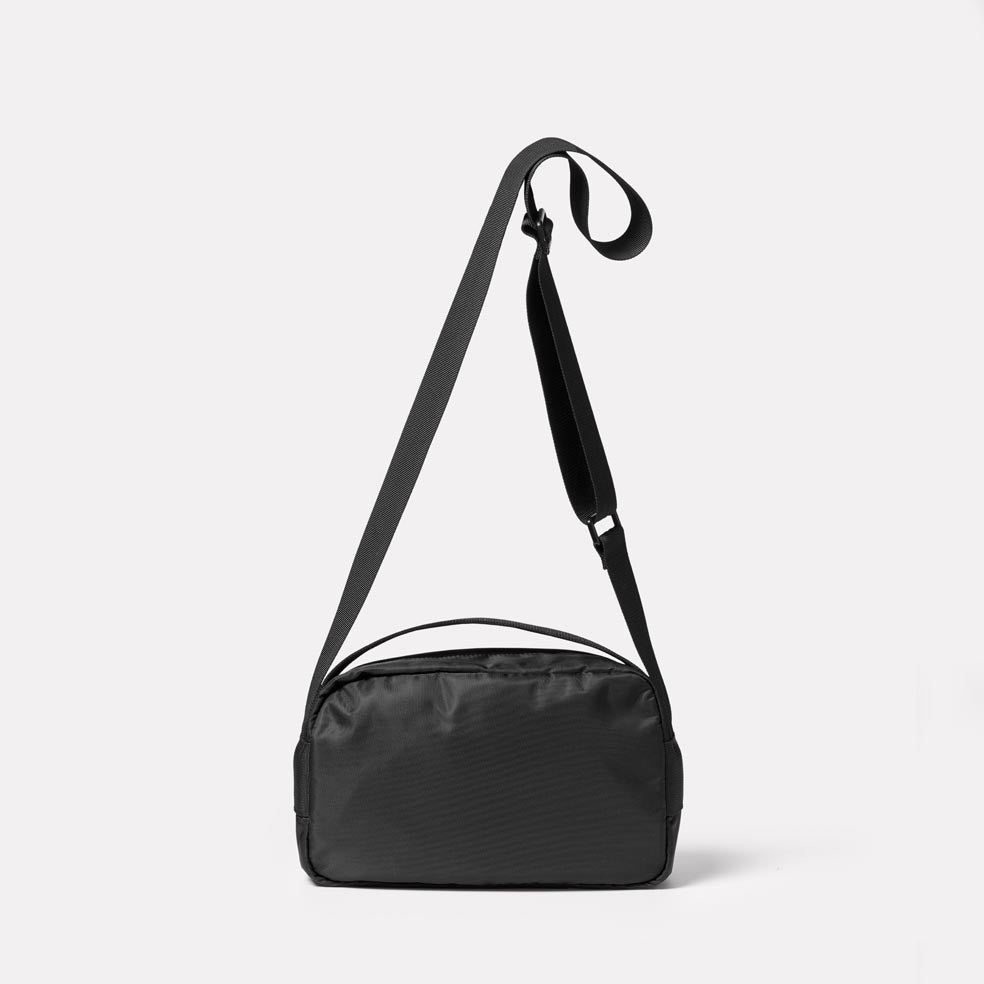 Leila B Nylon Crossbody Bag in Black