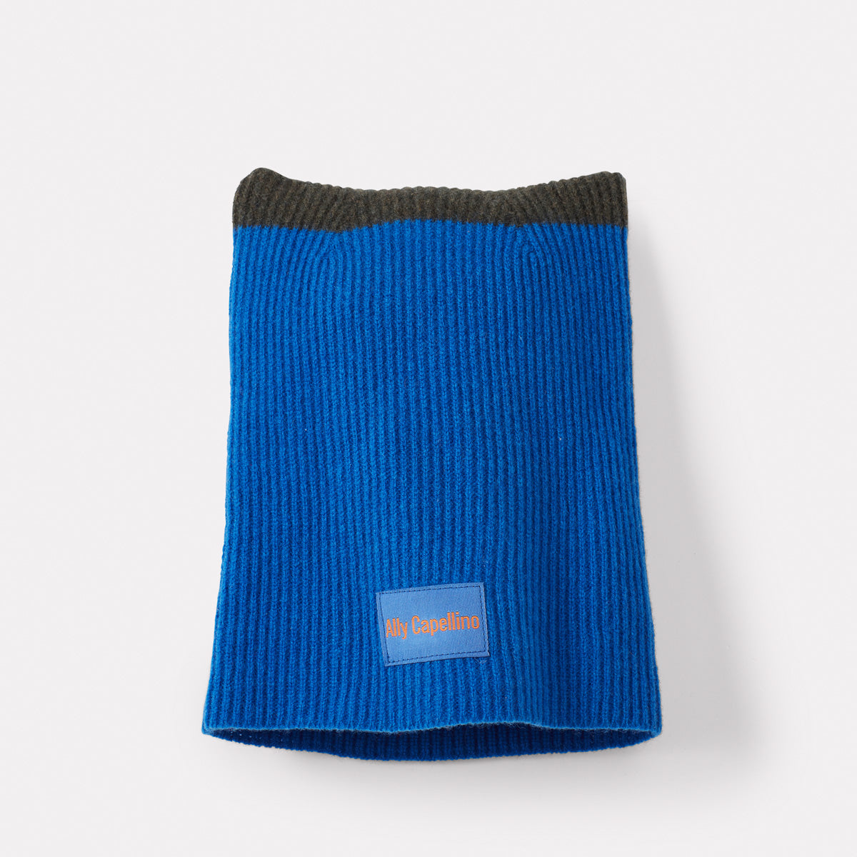 Lambswool Hat in Green Seaweed and Speedwell
