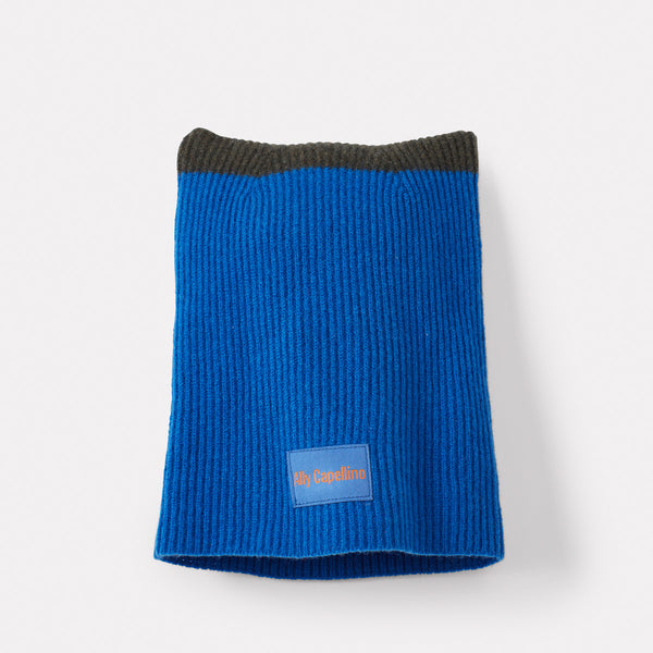 Lambswool Hat in Green Seaweed and Speedwell