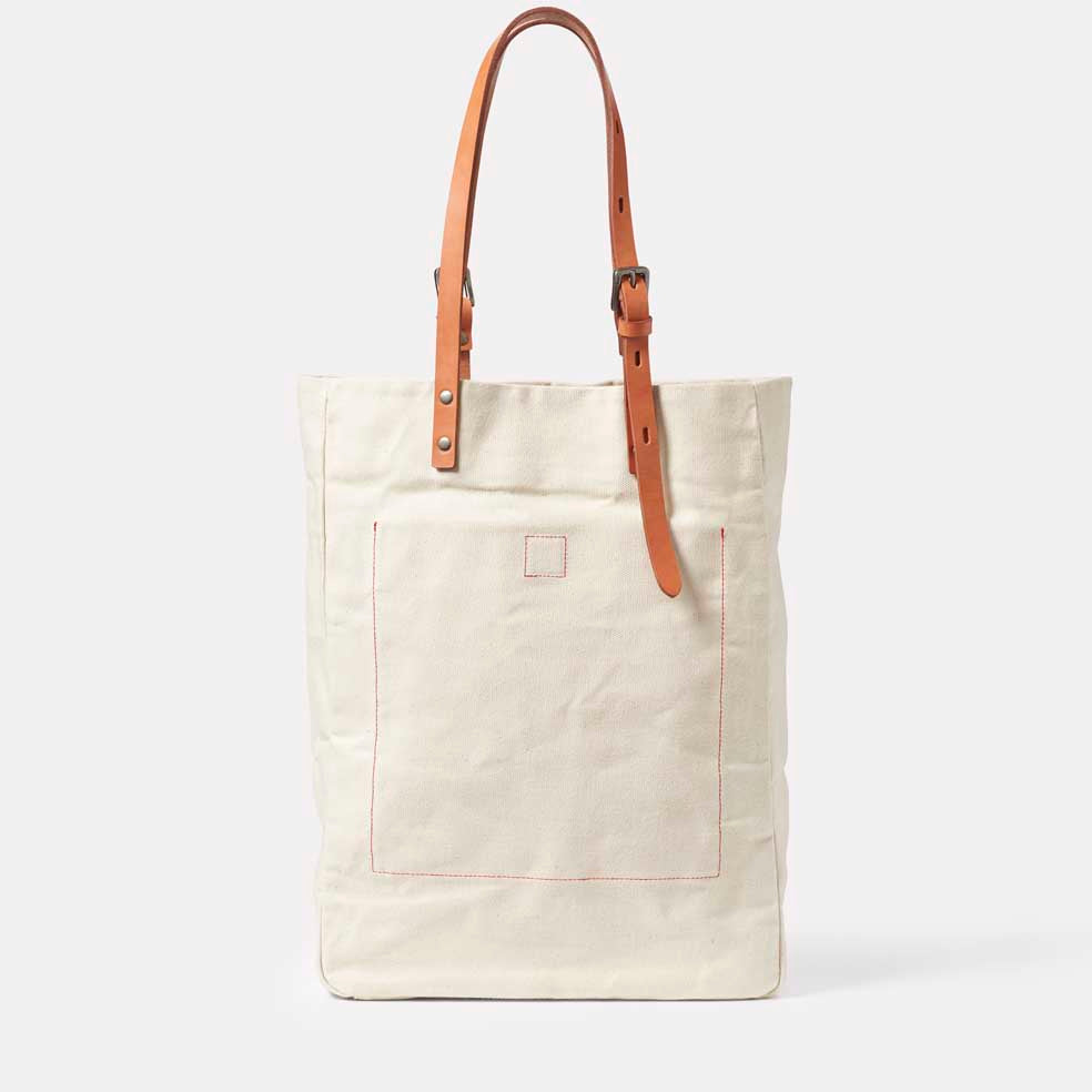 Clementine Medium Canvas Tote in Natural