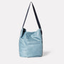 Womens, SS19, shoulder bag, bucket bag, leather bag, leather handbag, blue, denim, light blue, blue leather bag, blue bucket bag, leather bucket bag, leather shoulder bag, blue shoulder bag, blue handbag, 