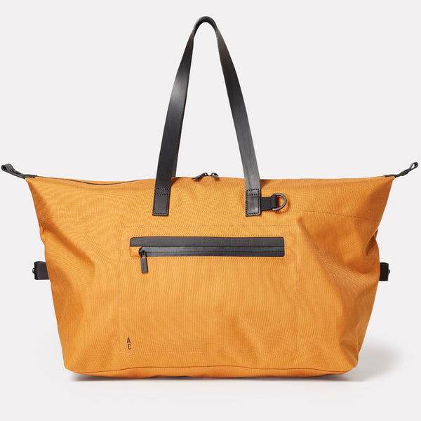 Travel bag, SS19, nylon, mens, womens, holdall, unisex, orange, travel, large bag, 