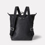SS19, mens, womens, leather, backpack, rucksack, black, black leather, black rucksack, black backpack, black leather backpack, black leather rucksack, 15 inch laptop, 13 inch laptop,