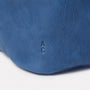 Lloyd Calvert Leather Bucket Bag in Navy