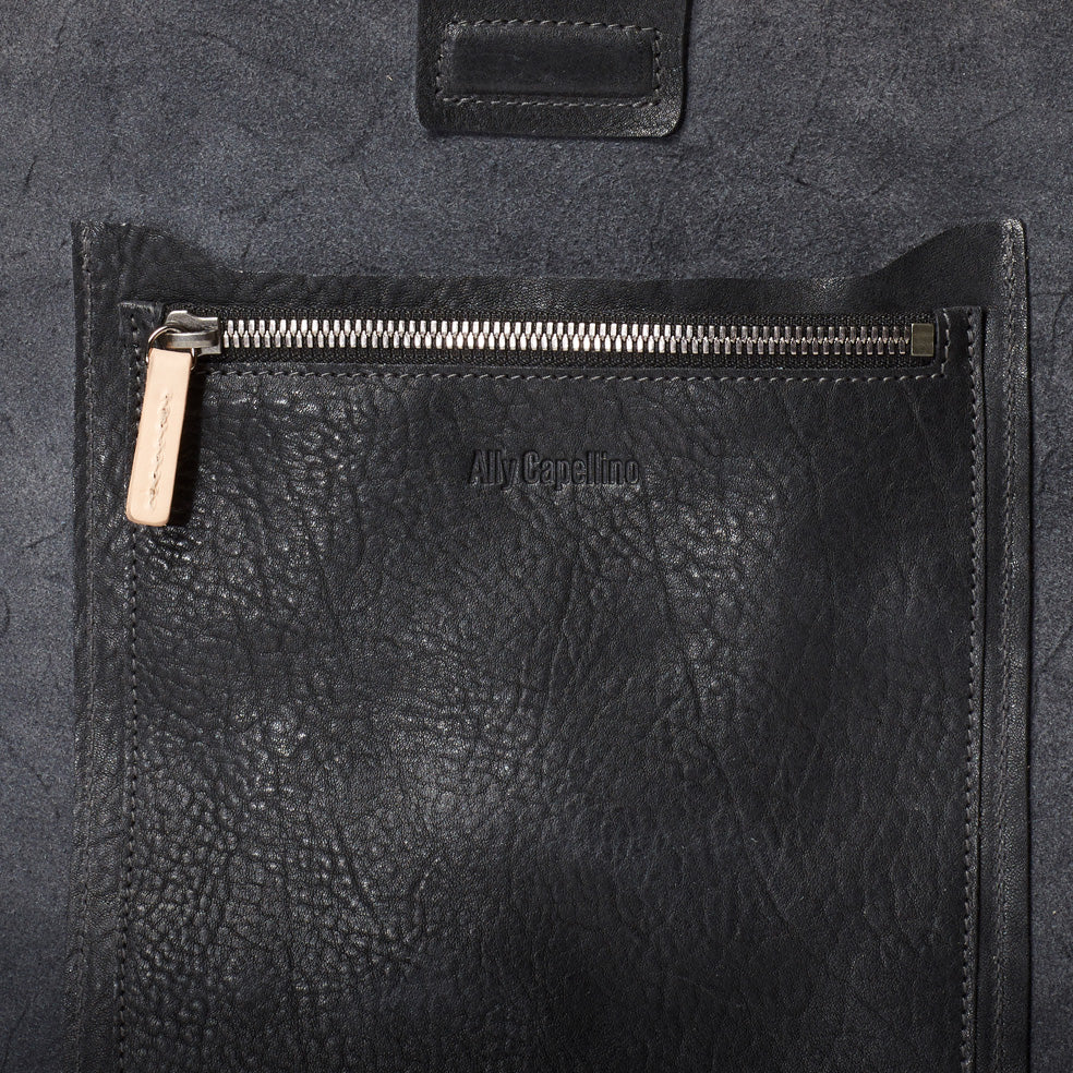 Black Bucket Bags Italian Leather Bags