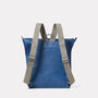 Hoy Mini Leather Backpack in Navy