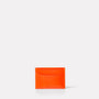 Pete Leather Card Holder in Flame-SMALL LEATHER GOODS-Ally Capellino-Ally Capellino