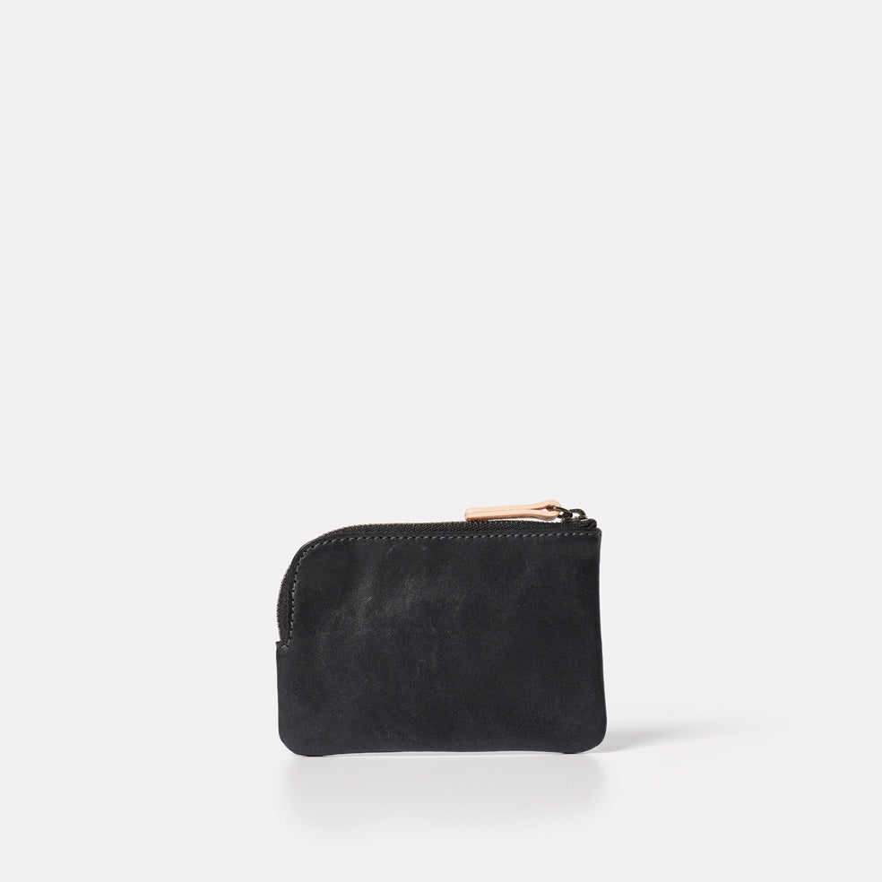 Tina Calvert Leather Pouch in Black