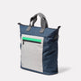 Campo Non Leather Travel Cycle Tote in Navy/Grey Angle