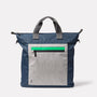 Campo Non Leather Travel Cycle Tote in Navy/Grey Front