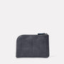 Hocker Medium Leather Purse in Dark Skies Back