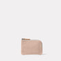 Hocker Small Leather Purse in Putty Front