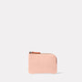 Hocker Small Leather Purse in Light Pink Front