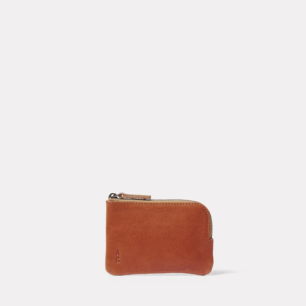 Hocker Small Leather Purse in Tan