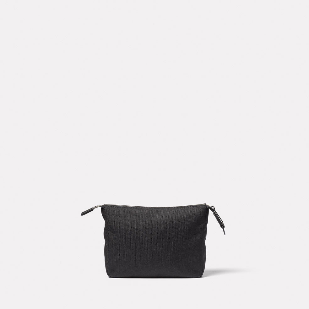 Wiggy Travel Cycle Recycled Wash Bag in Black Back