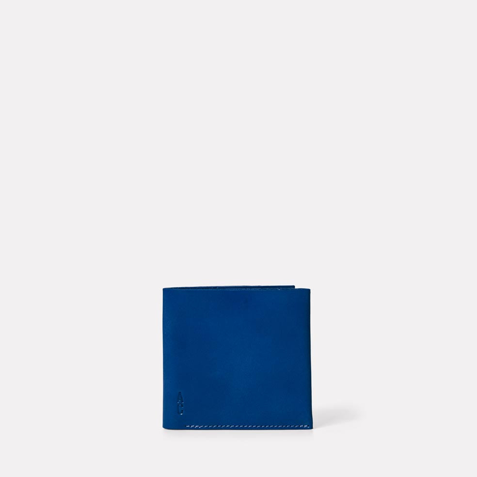 Oliver Leather Wallet in Blue