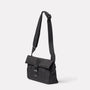 Travis Travel and Cycle Satchel in Black Angle