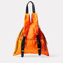 Harvey Packable Drawstring Tote/Backpack in Orange back