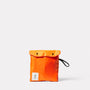 Harvey Packable Drawstring Tote/Backpack in Orange folded pouch