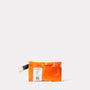 Herbert Packable Zip Top Belt Bag in Orange