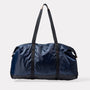 Hoff Packable Holdall in Navy and Grey back